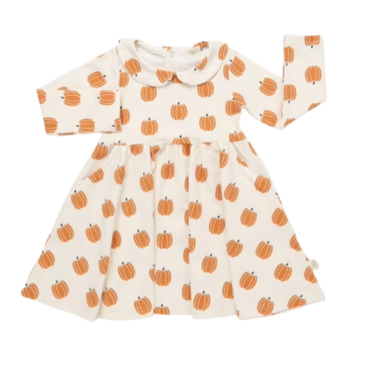 Lil' Pumpkin Classic Peter Pan Dress