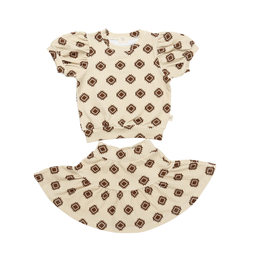 Adobe Star Whirl & Twirl Skirt Set