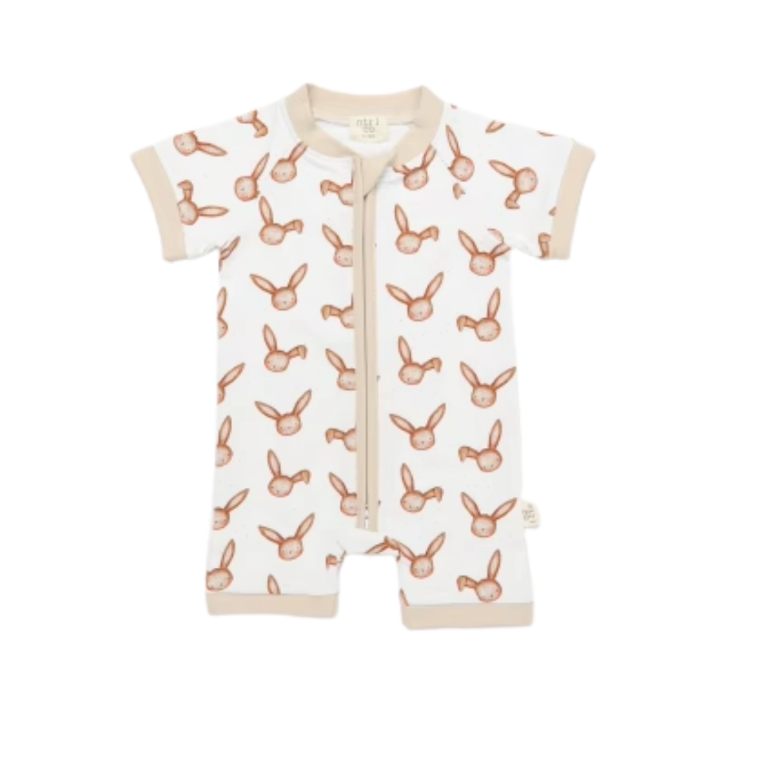 Hunny Bunny Short Double Zippy Pajamas