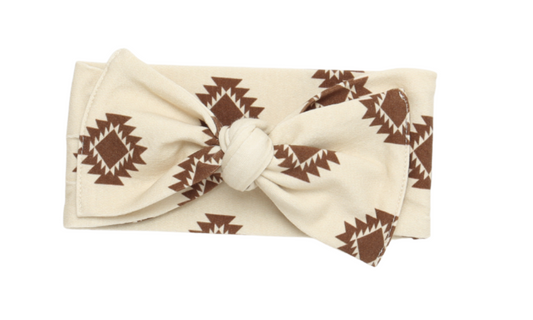 Adobe Star Stretch Bow Headband
