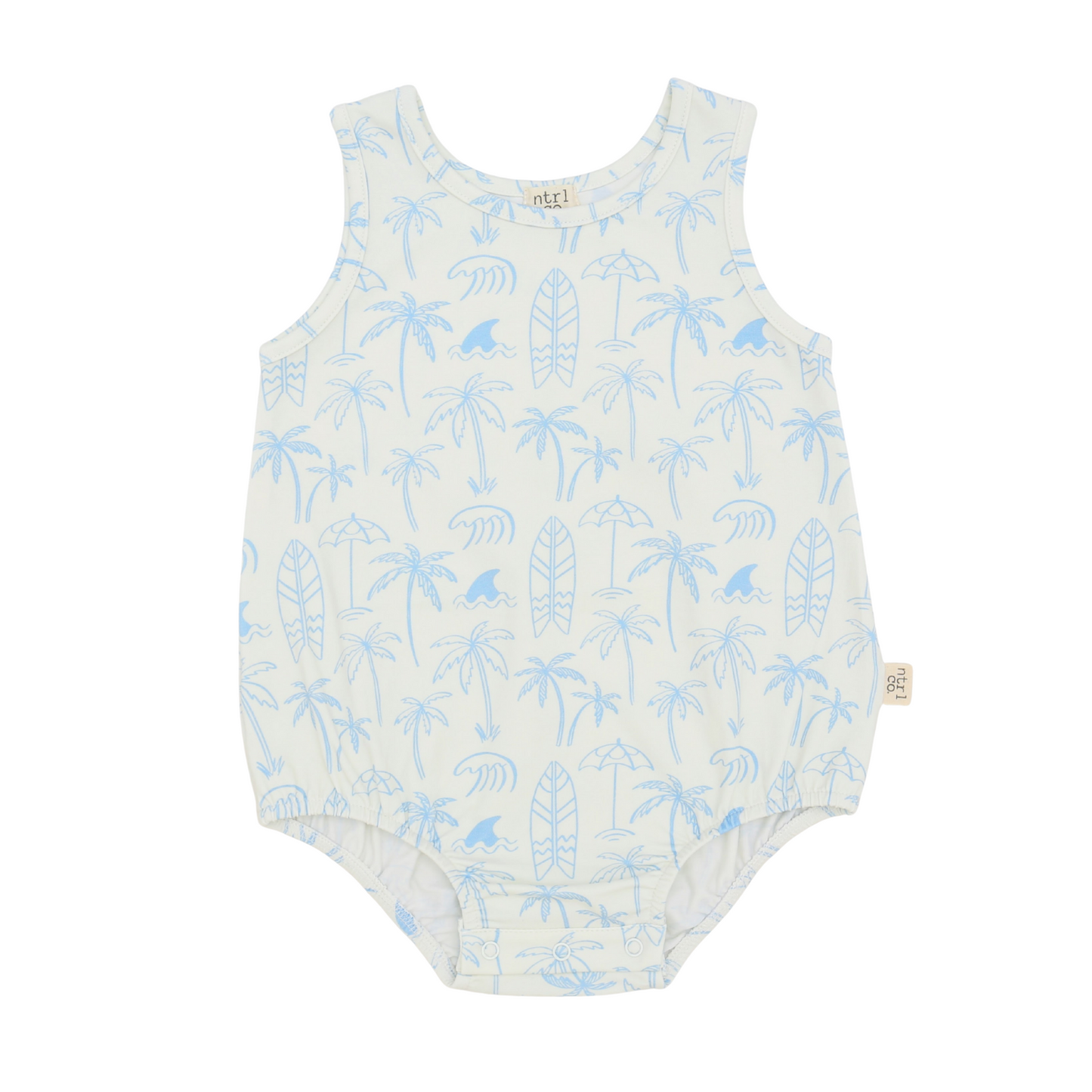 Surfside Sleeveless Bubble | Coastal Daze | Blue