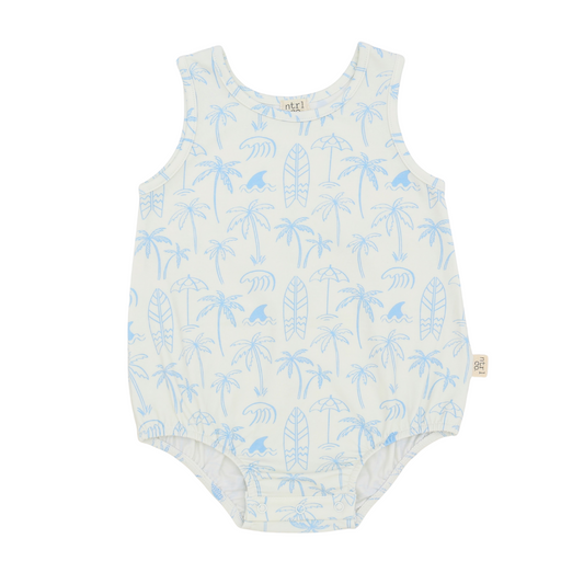 Surfside Sleeveless Bubble | Coastal Daze | Blue