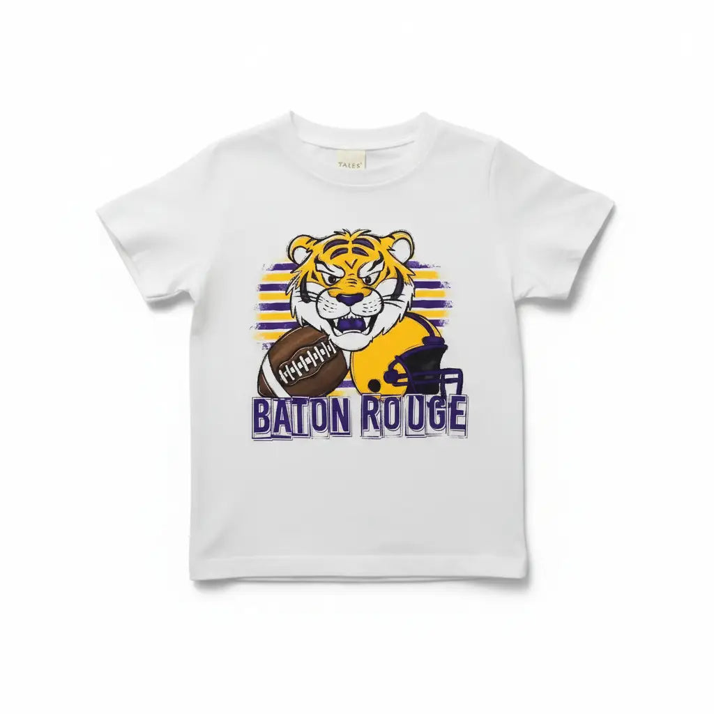 Baton Rouge Game Day Tee 🐯🏈💜💛