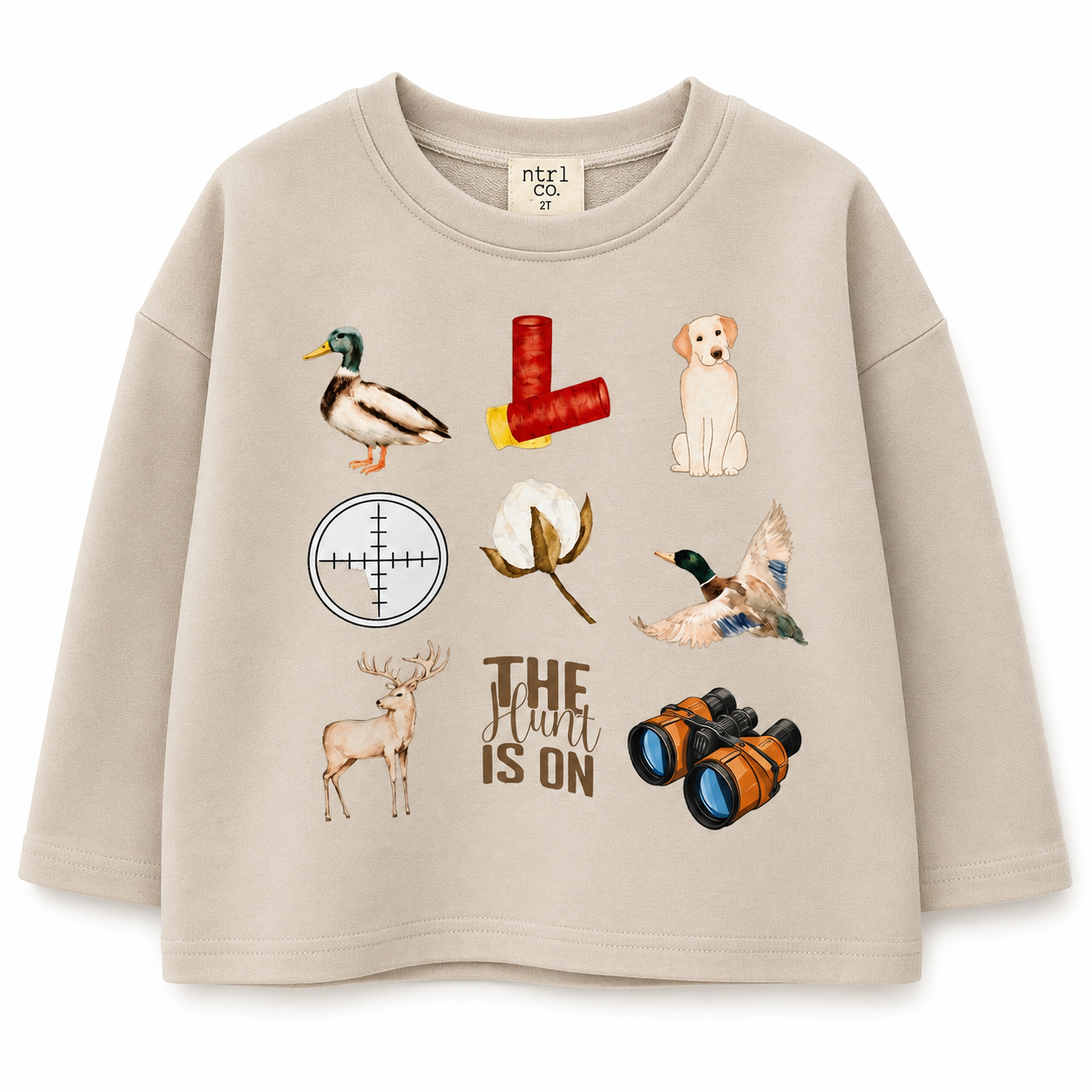 The Hunt Is On Long Sleeve Tee