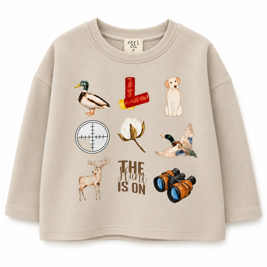 The Hunt Is On Long Sleeve Tee