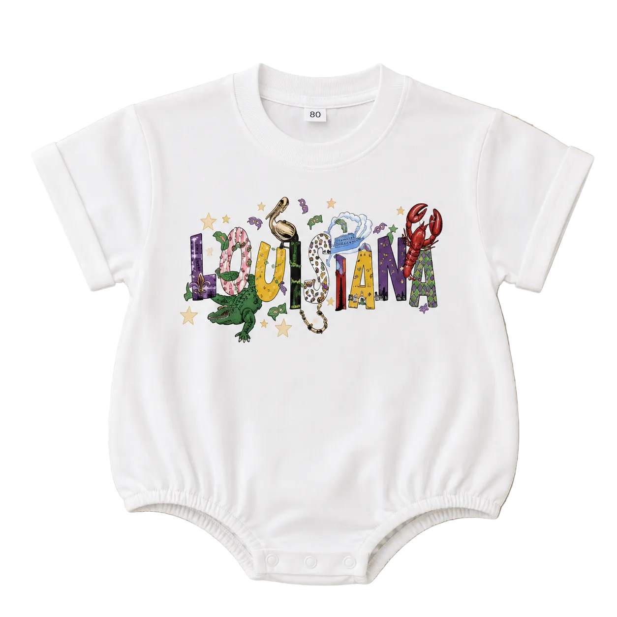 All Things Louisiana Graphic Bubble