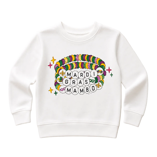 Mardi Gras Mambo Era Crewneck Pullover