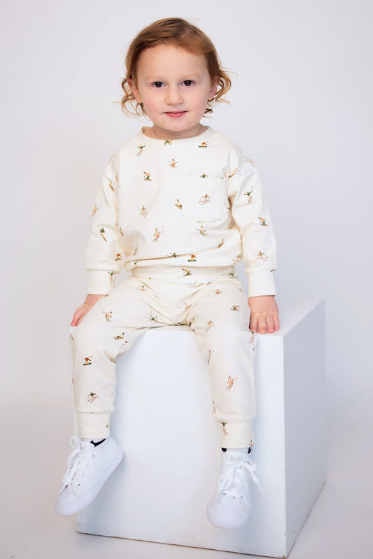 Snowy Slopes Jogger Set
