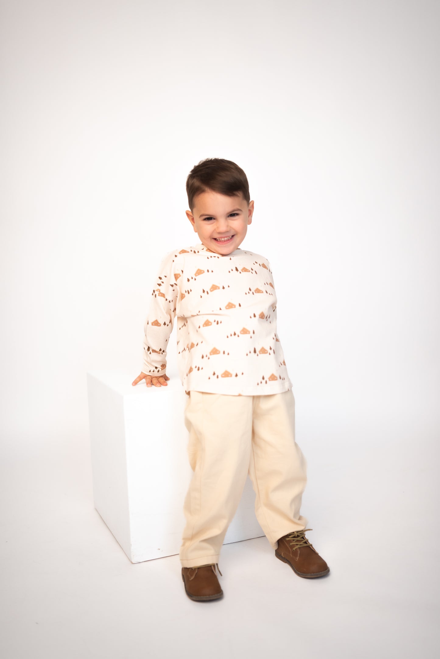 Cozy Cabins Long Sleeve Tee