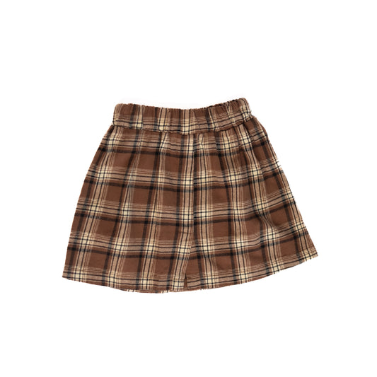 Plaid Short Skirt in Alpine Heritage