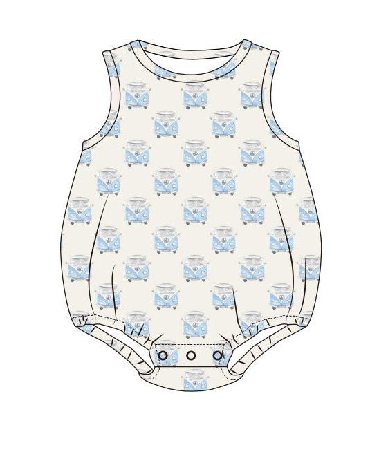 Surfside Sleeveless Bubble | Vintage Vibes | Blue