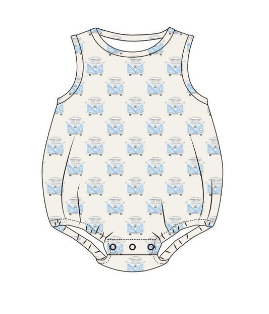 Surfside Sleeveless Bubble | Vintage Vibes | Blue