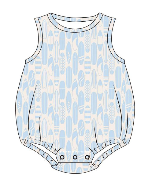 Surfside Sleeveless Bubble | Surf's Up | Blue