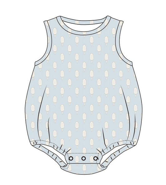 Surfside Sleeveless Bubble | Seaside Sweets | Blue