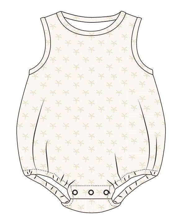 Surfside Sleeveless Bubble | Starfish Tide | Tan