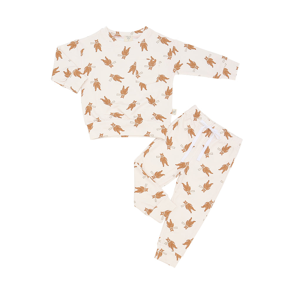 Beary-Cute Jogger Set