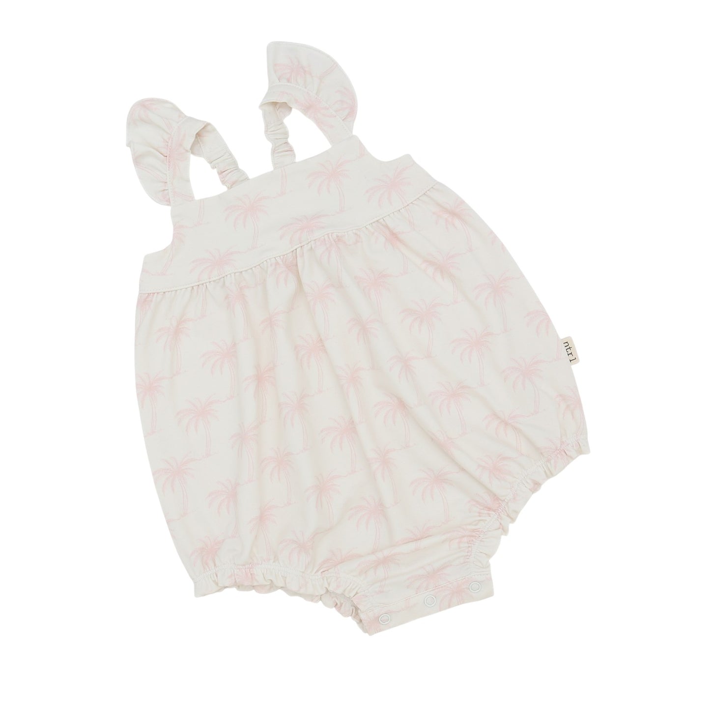 Seaside Ruffle Bubble| Palm Daze | Pink