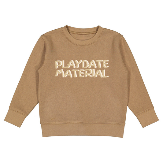 Playdate Material Crewneck