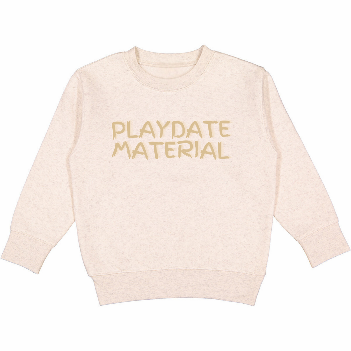 Playdate Material Crewneck