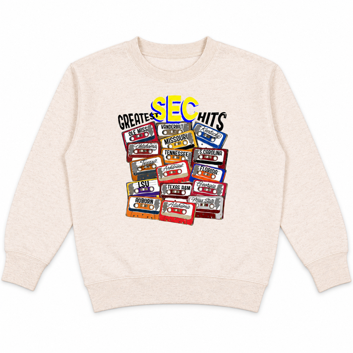 SEC GREATEST HITS CREWNECK PULLOVER