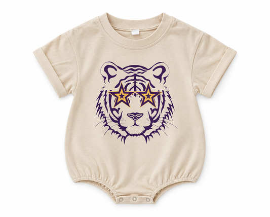 Eye of the Tiger Short Sleeve Crewneck Bubble