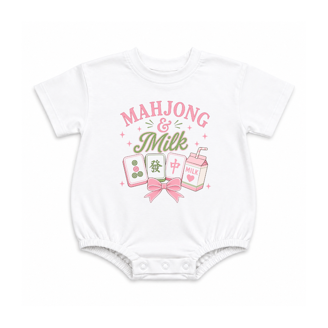Mahjong & Milk Graphic Bubble