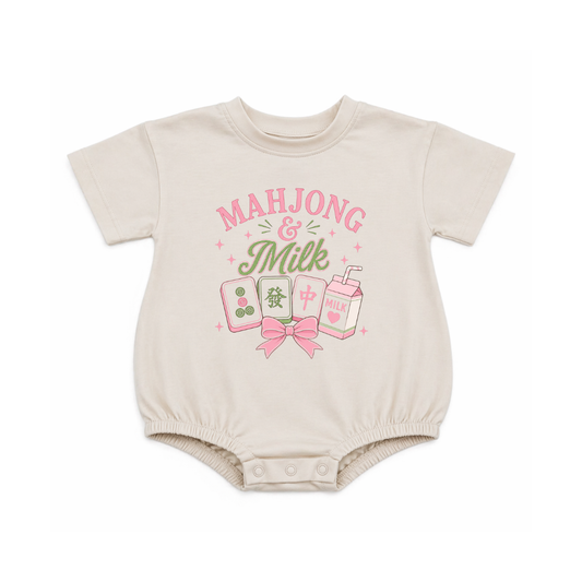 Mahjong & Milk Graphic Bubble