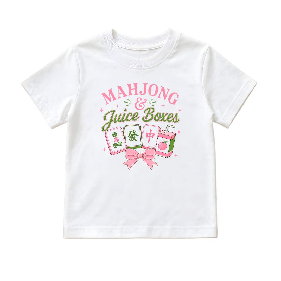 Mahjong & Juice Boxes Graphic Tee