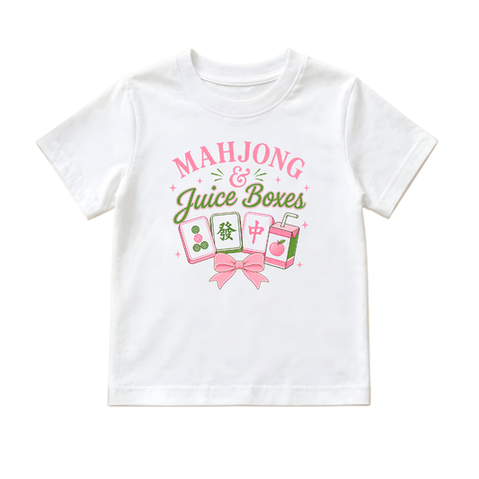 Mahjong & Juice Boxes Graphic Tee