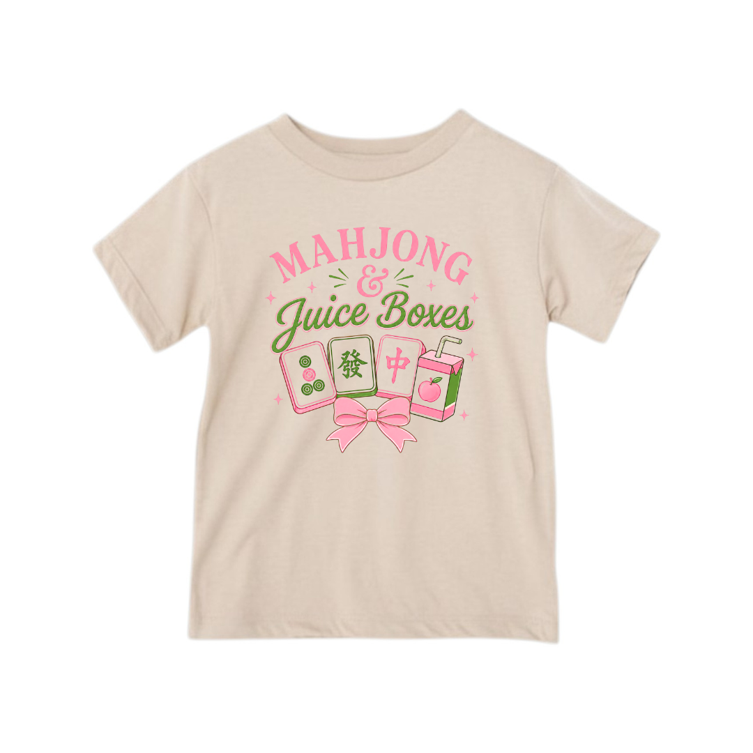 Mahjong & Juice Boxes Graphic Tee