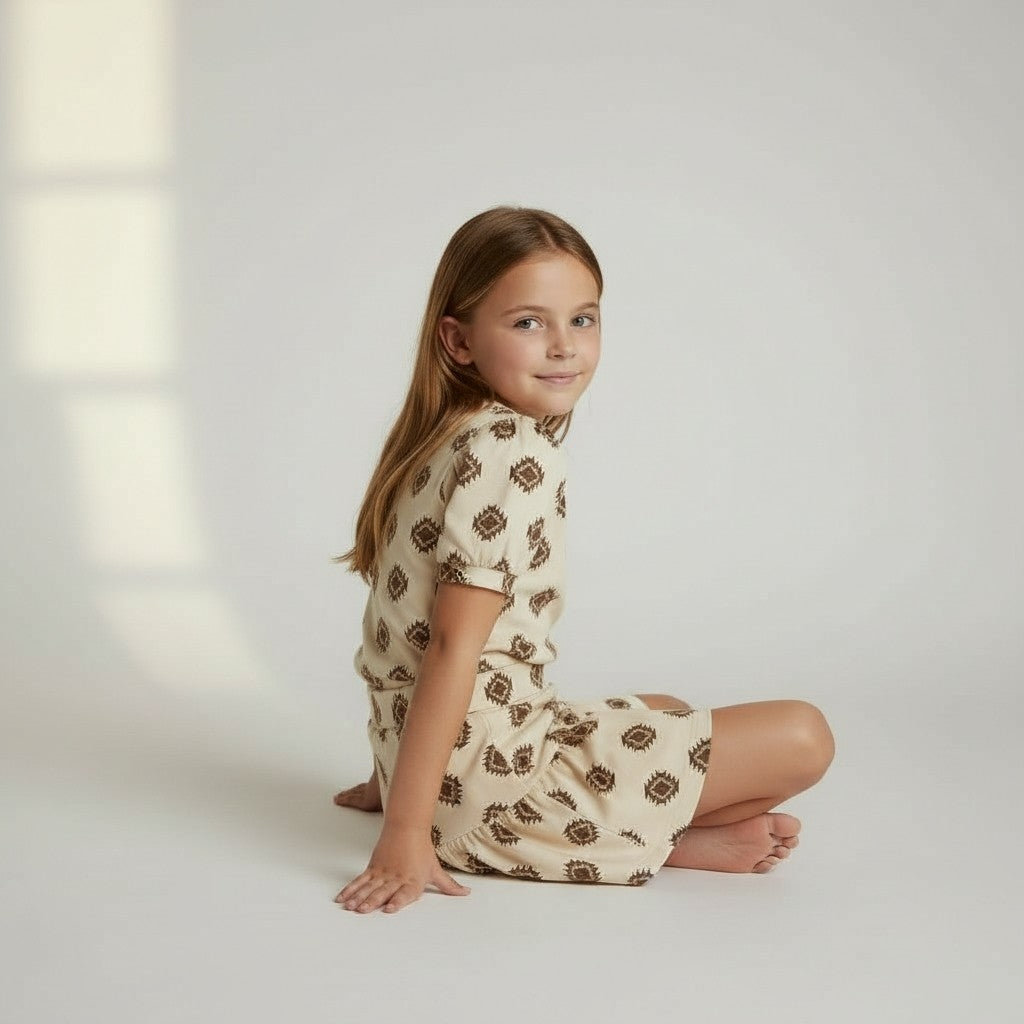 Adobe Star Whirl & Twirl Skirt Set