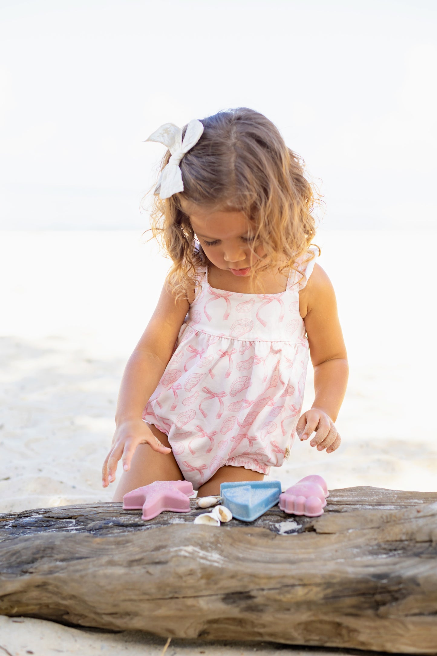 Seaside Ruffle Bubble| Southern Charm | Pink