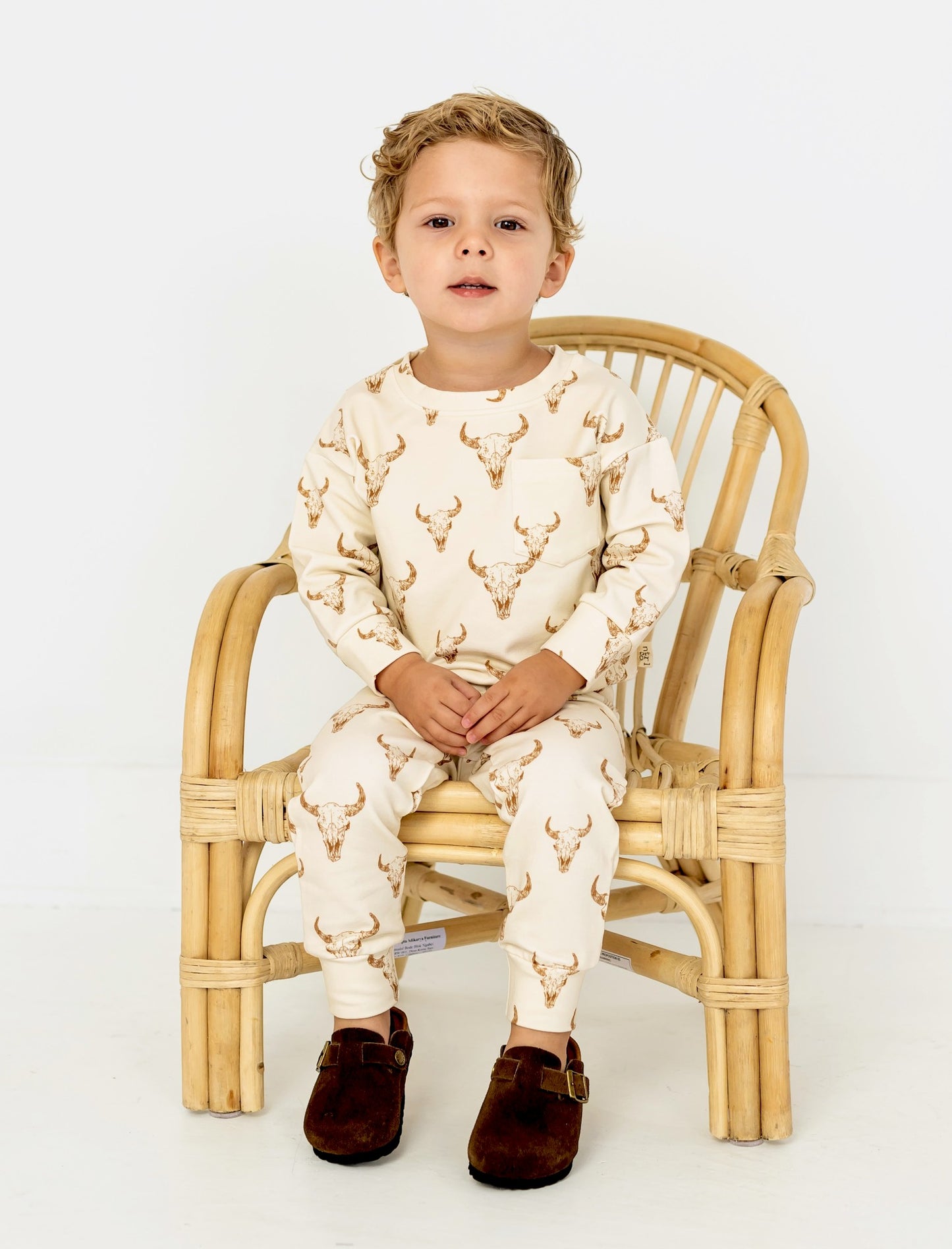 Little Longhorn Jogger Set