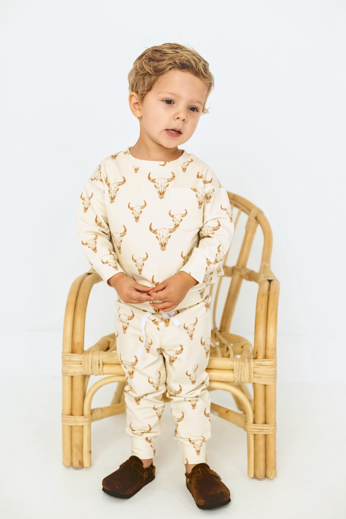Little Longhorn Jogger Set
