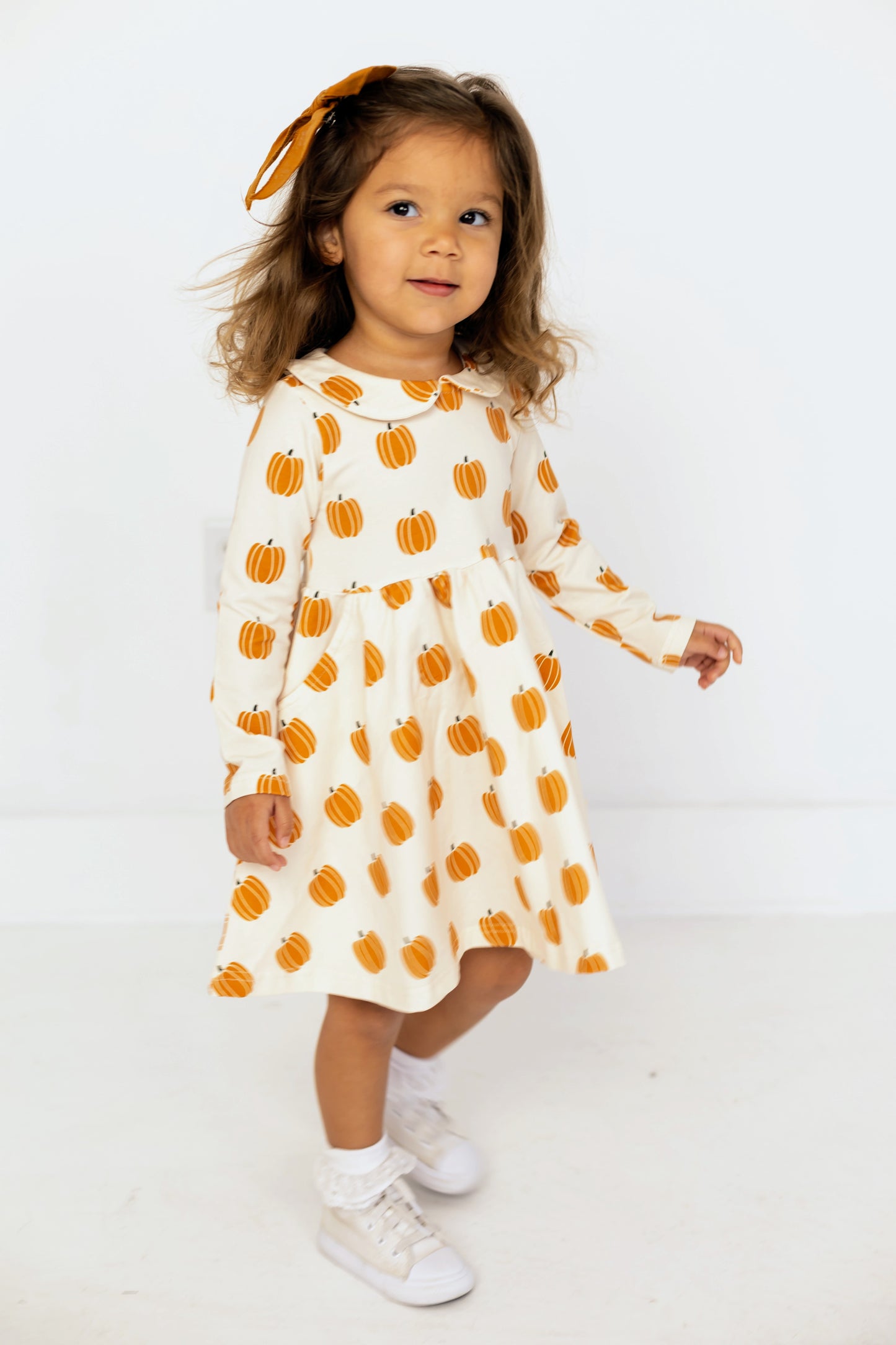 Lil' Pumpkin Classic Peter Pan Dress