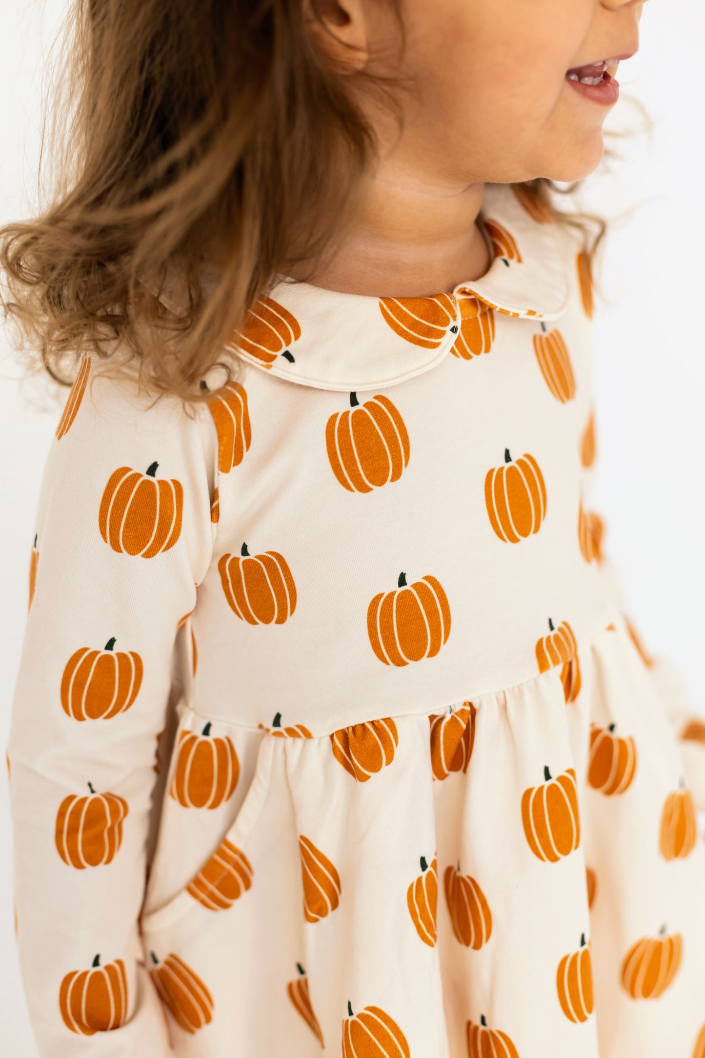 Lil' Pumpkin Classic Peter Pan Dress