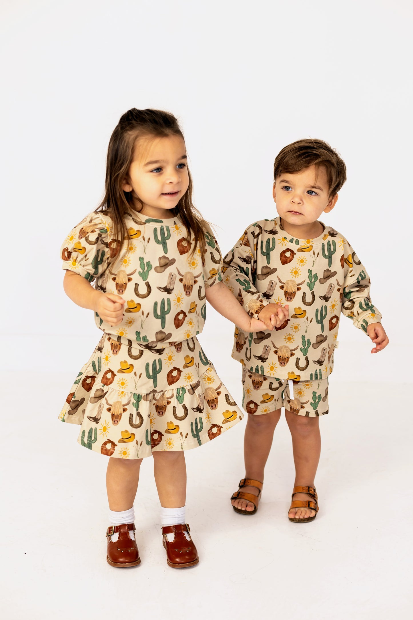 Wild West Twirl & Whirl Skirt Set