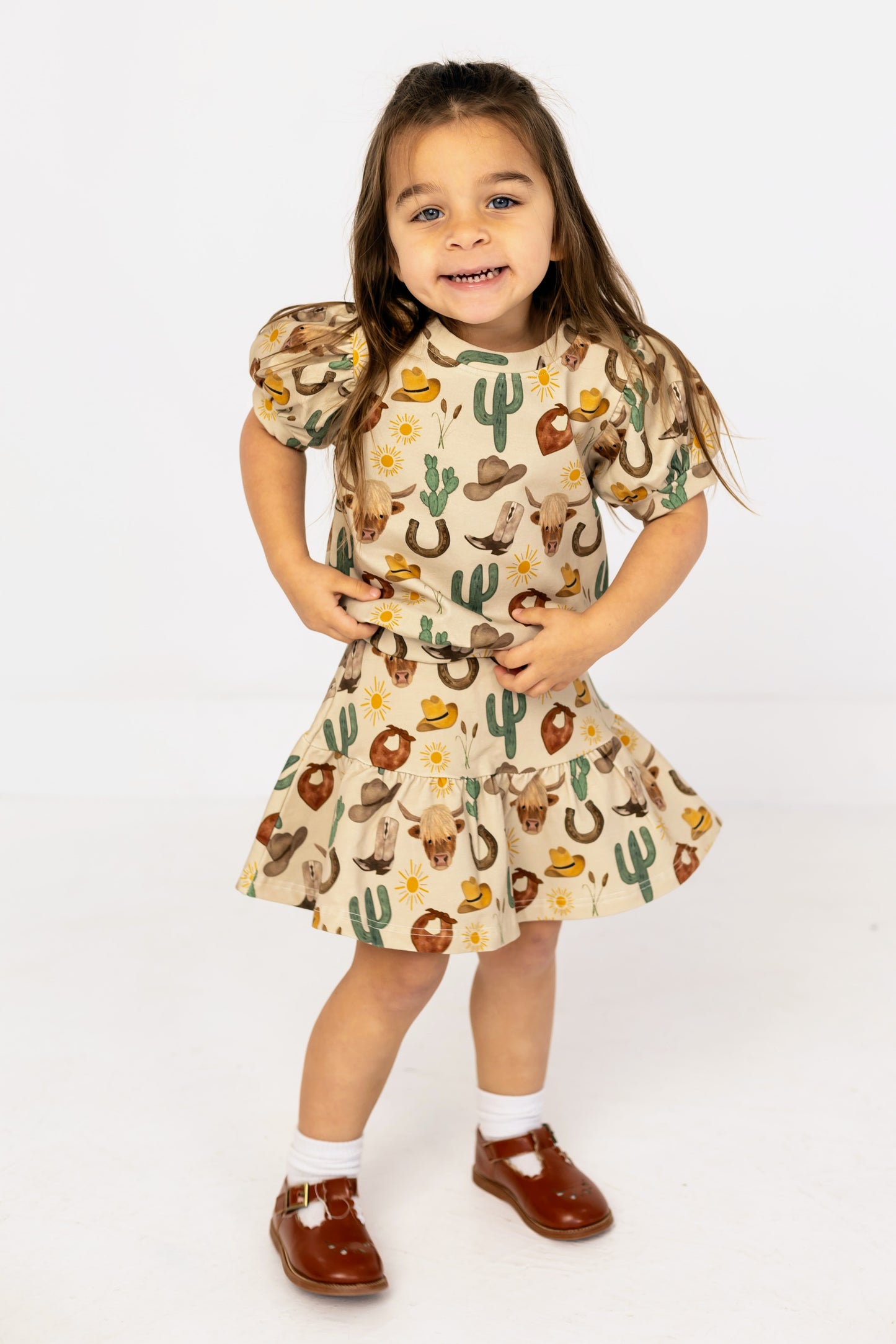 Wild West Twirl & Whirl Skirt Set