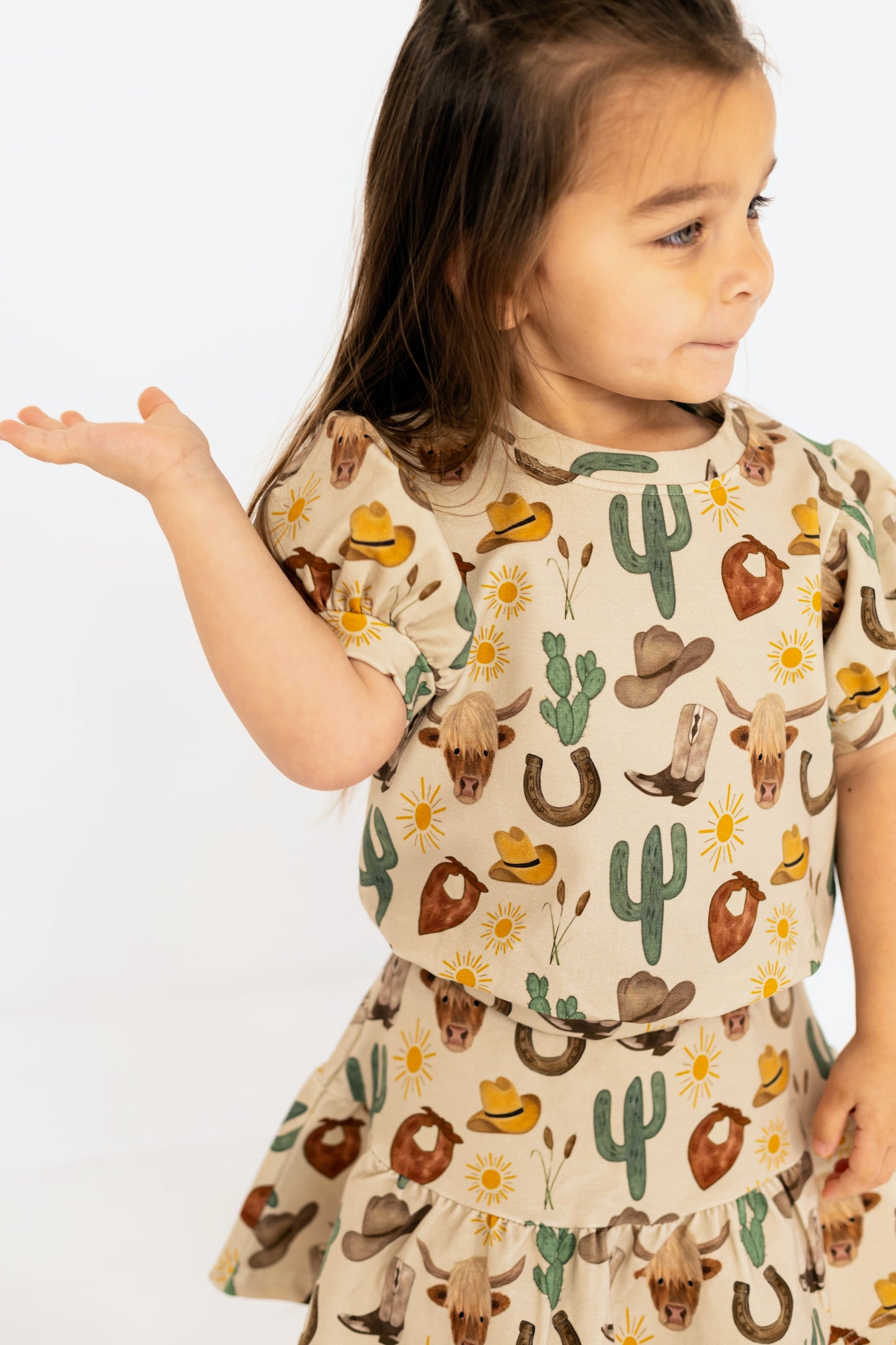 Wild West Twirl & Whirl Skirt Set