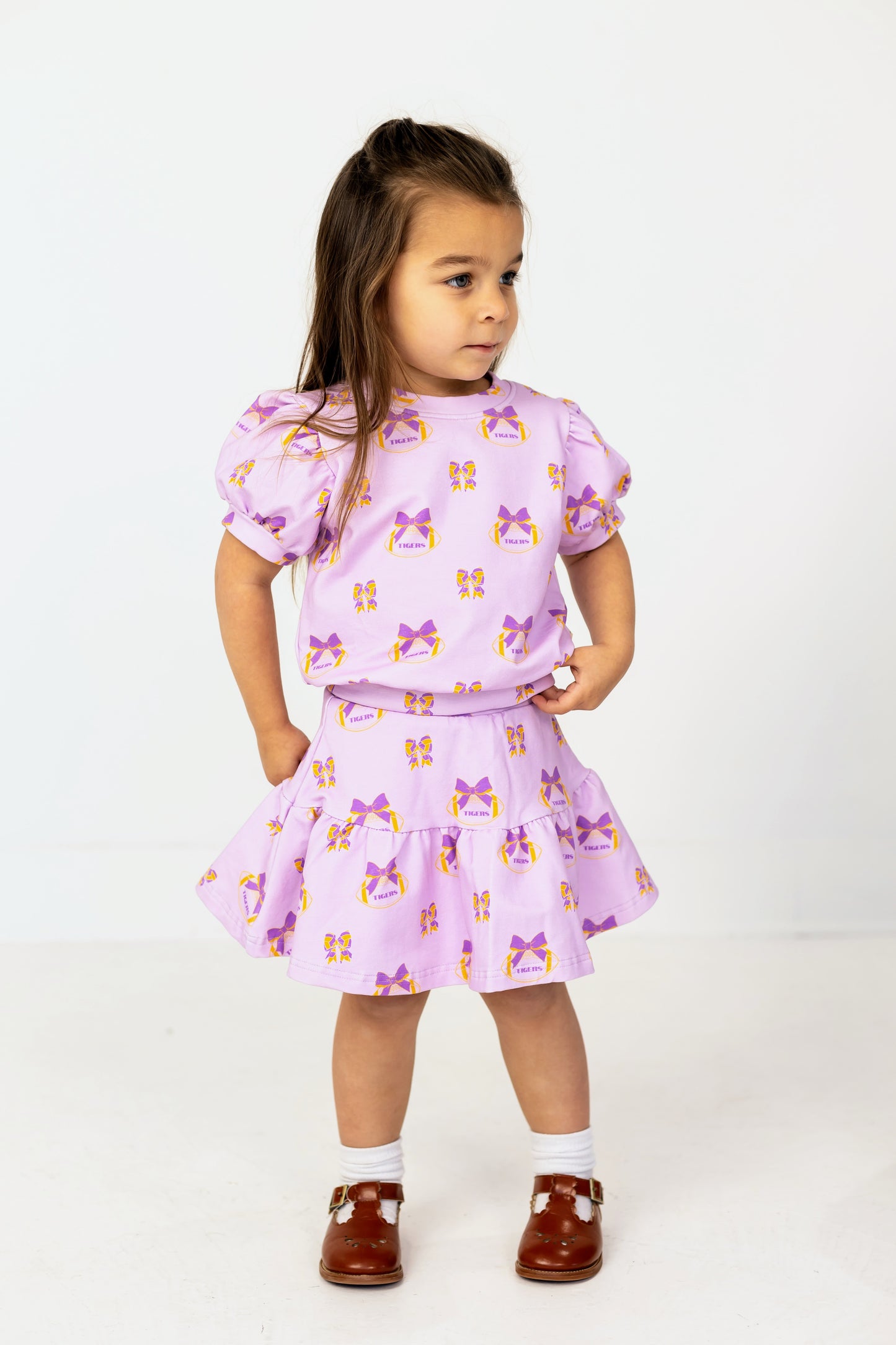 Geaux Girl Whirl & Twirl Skirt Set | Gameday