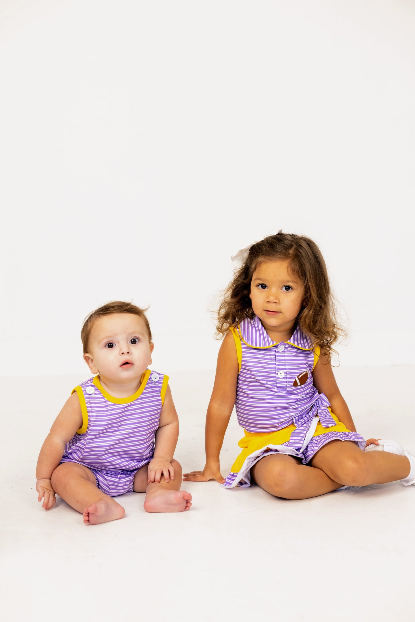 Gameday Sleeveless Bubble - Purple
