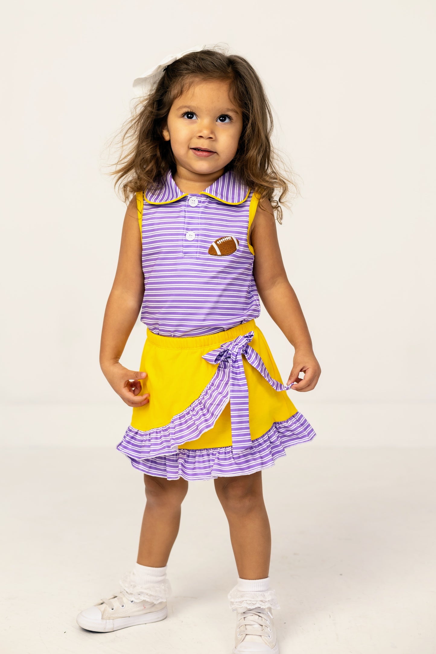 Gameday Cheer Set Purple & Gold