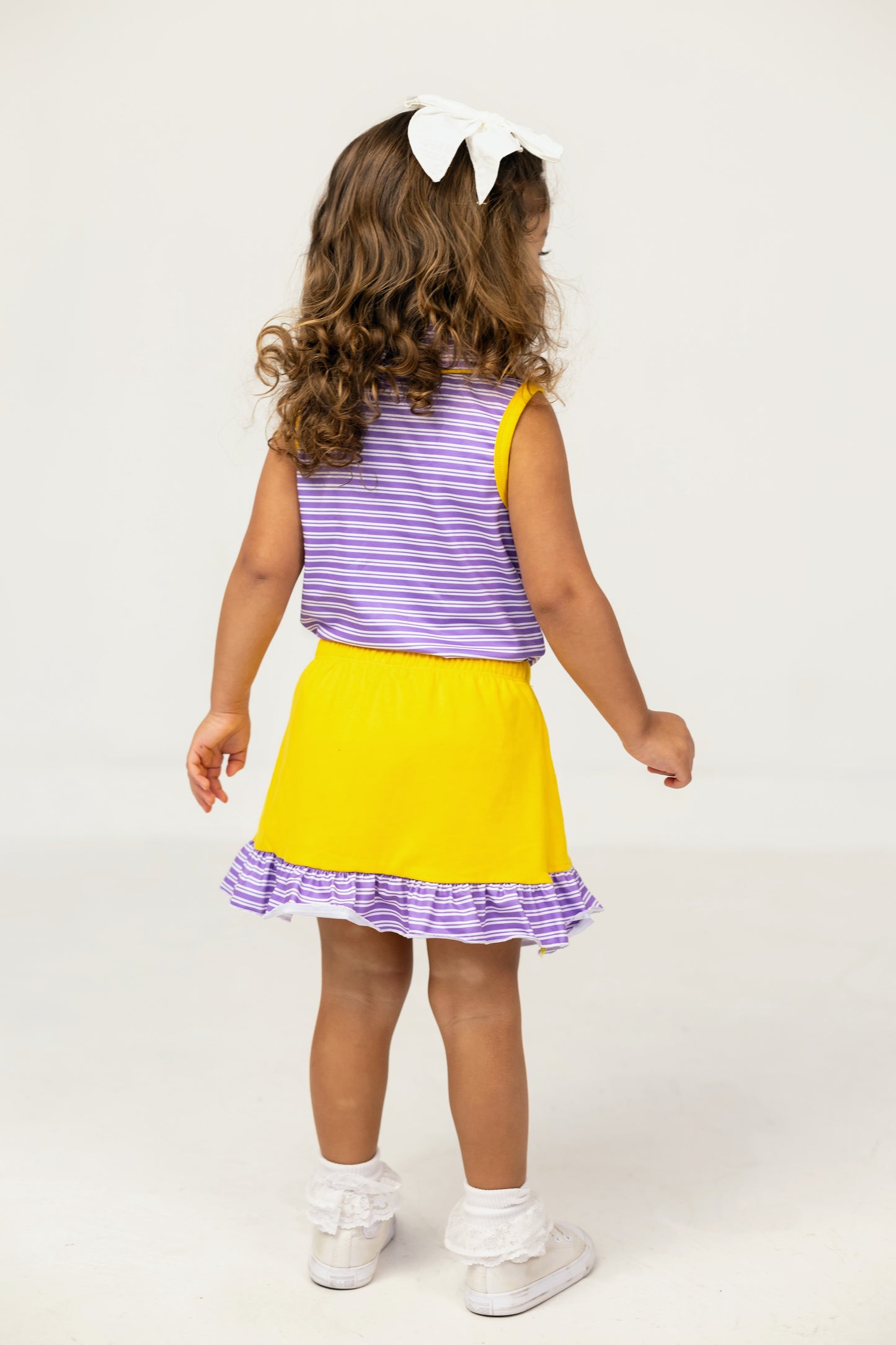 Gameday Cheer Set Purple & Gold