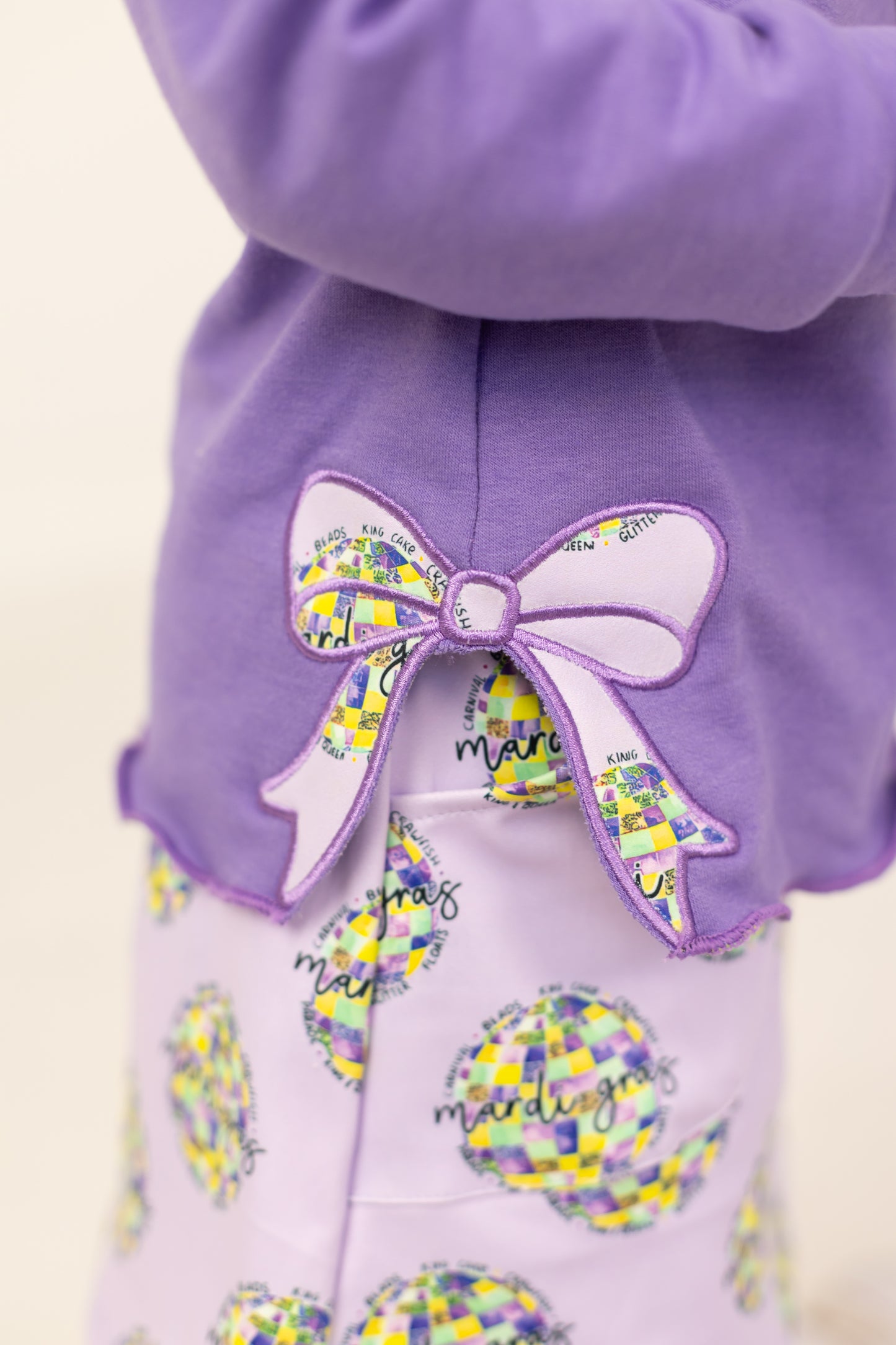 Mardi Gras Groove Skort Set