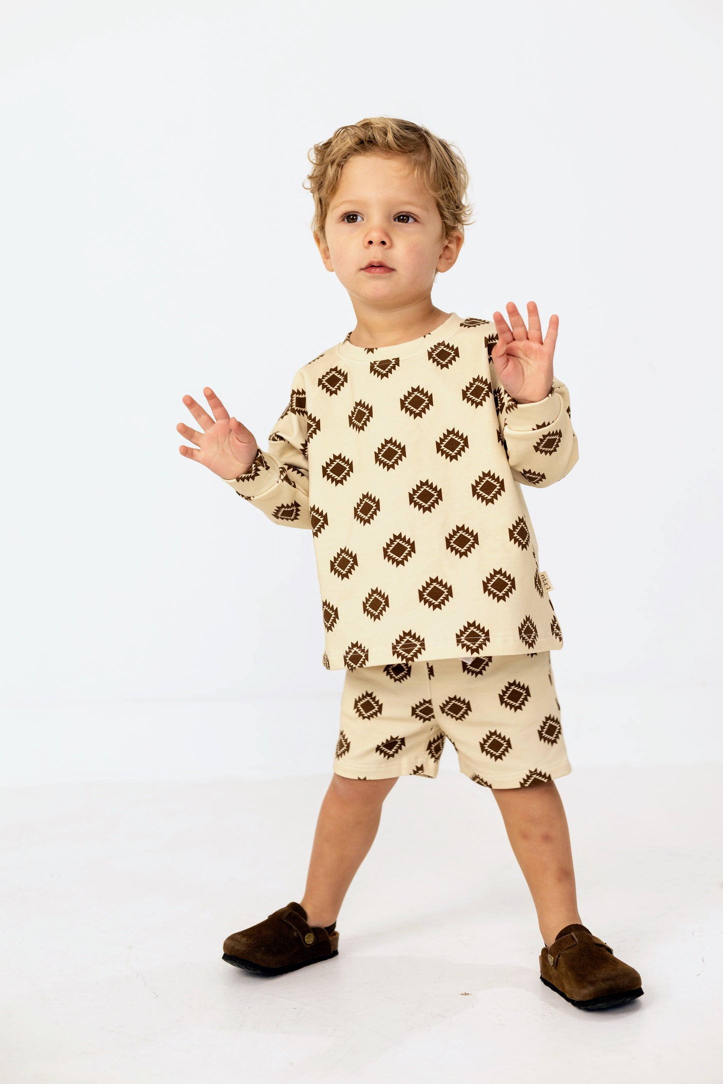 Adobe Star Sweatsuit Short Set