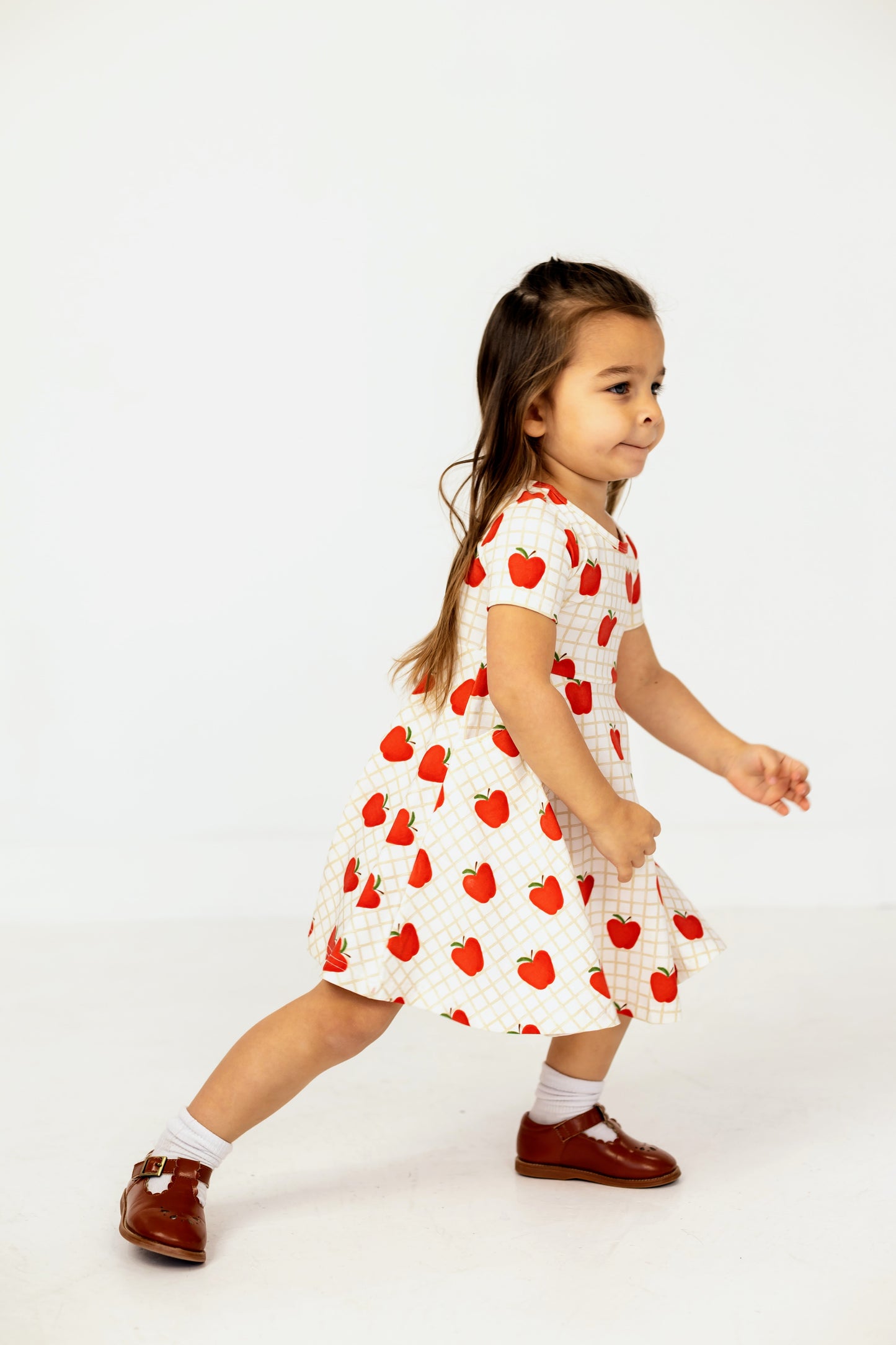 A+ Short Sleeve Twirl Dress Set
