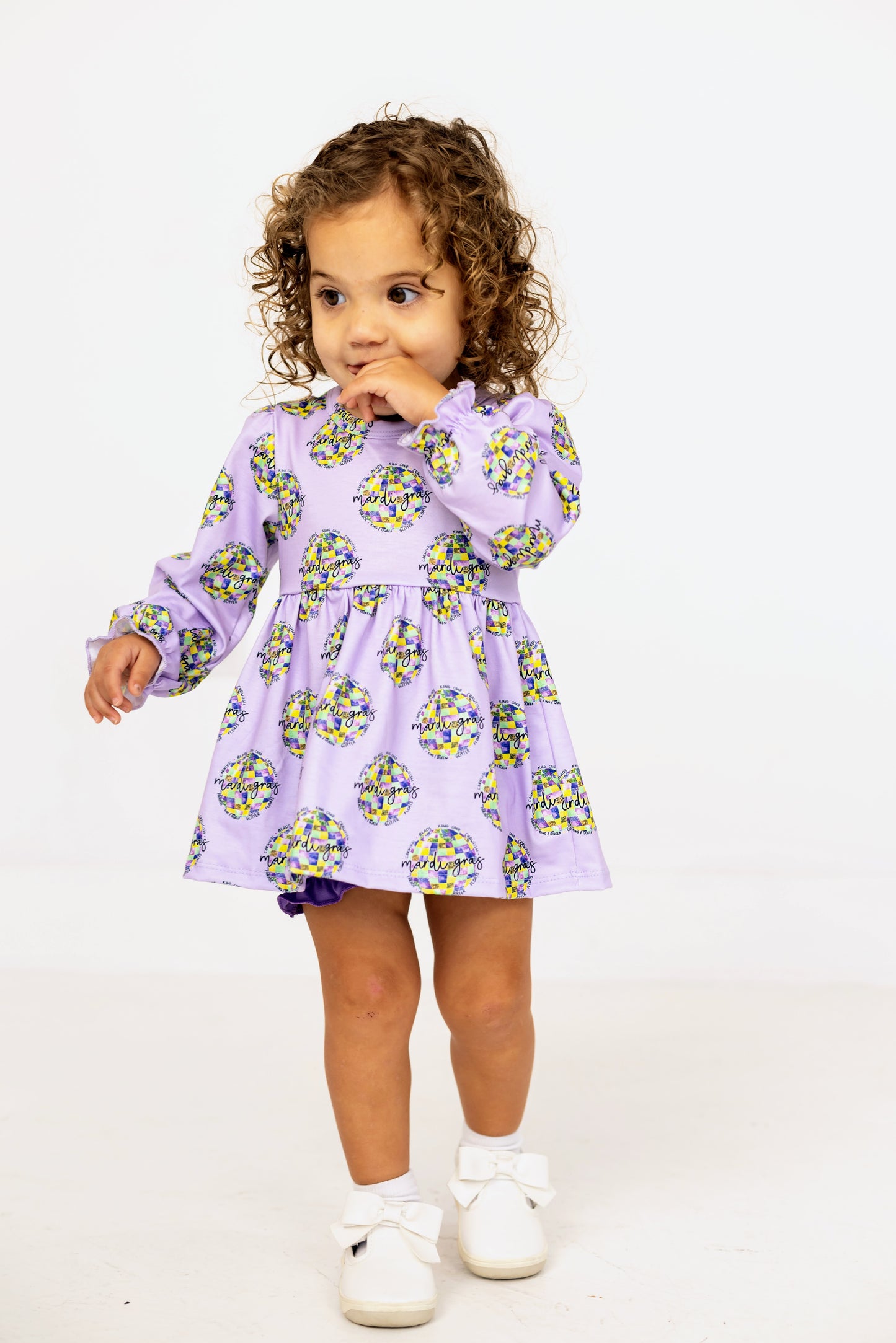 Mardi Gras Disco Darling Bloomer Set
