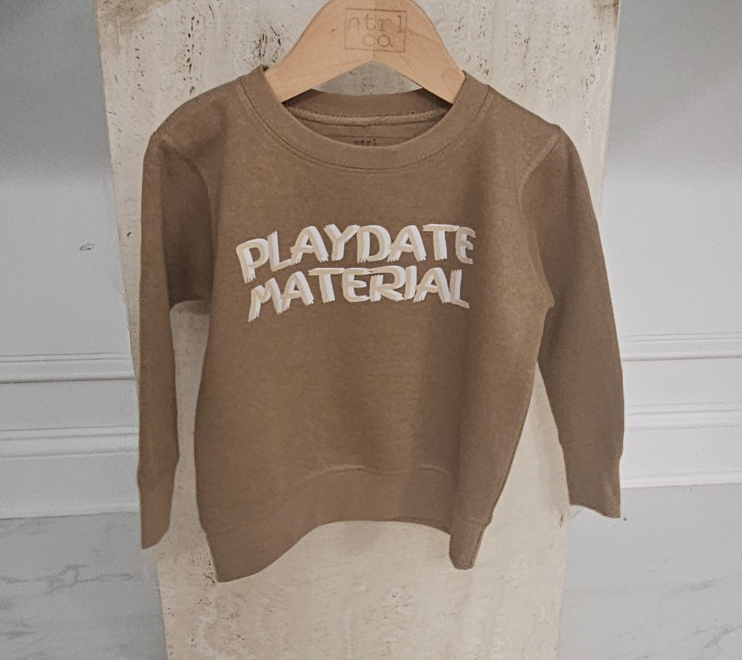 Playdate Material Sweatshirt