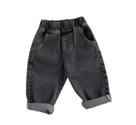 Logan Soft Denim in Onyx