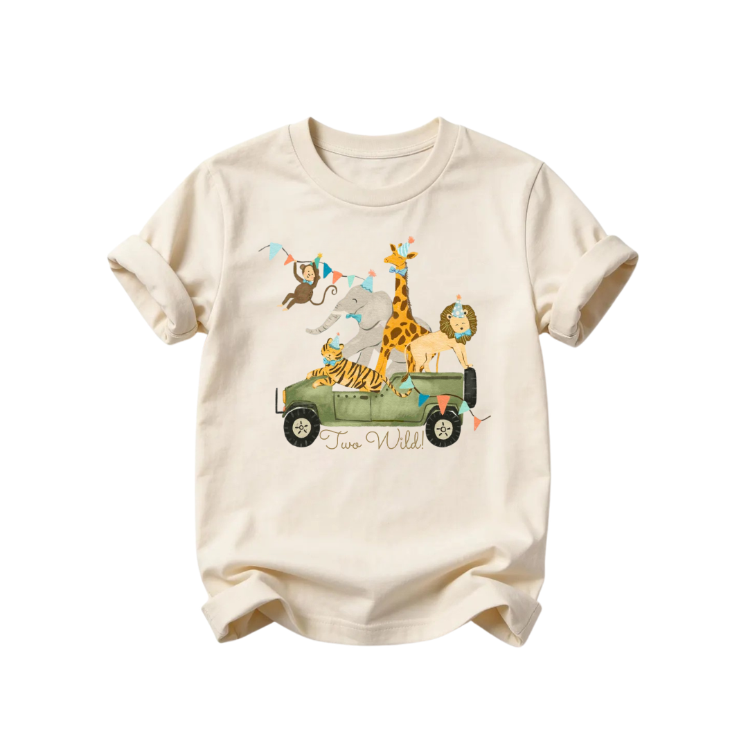 Party Animals Birthday Graphic Tee